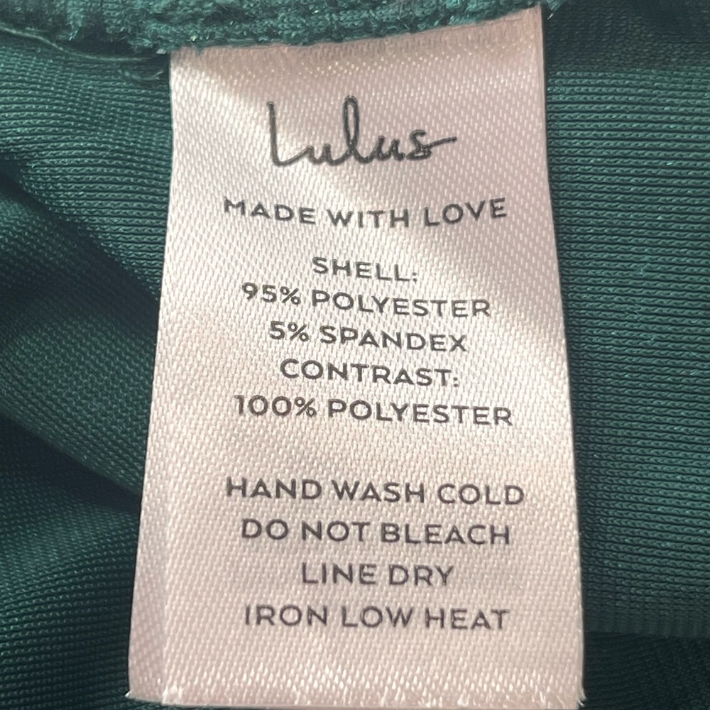 Lulus Beneath a Starry Sky Emerald Green Velvet Silver Sparkly Romper Medium NWT - Picture 9 of 15